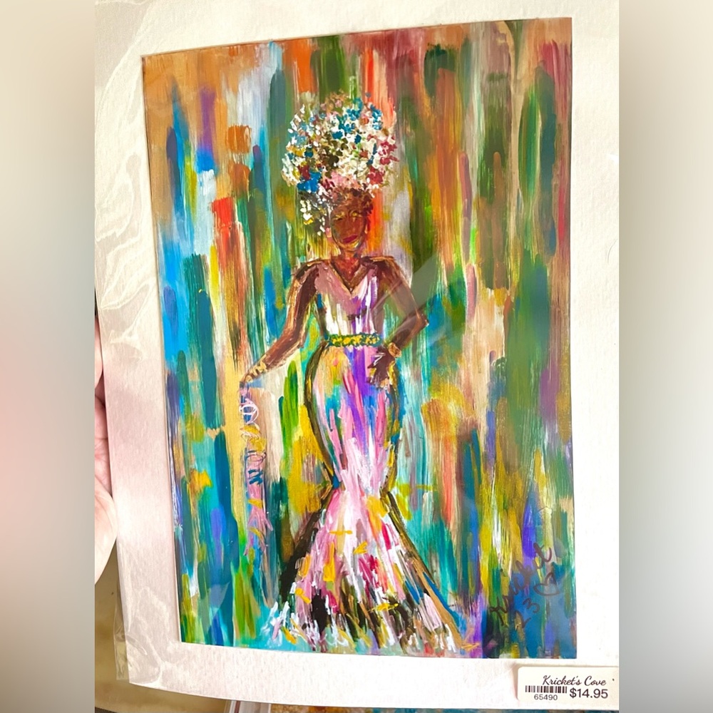 “My Fashion Plate Barbie” signed Print 💕♥️